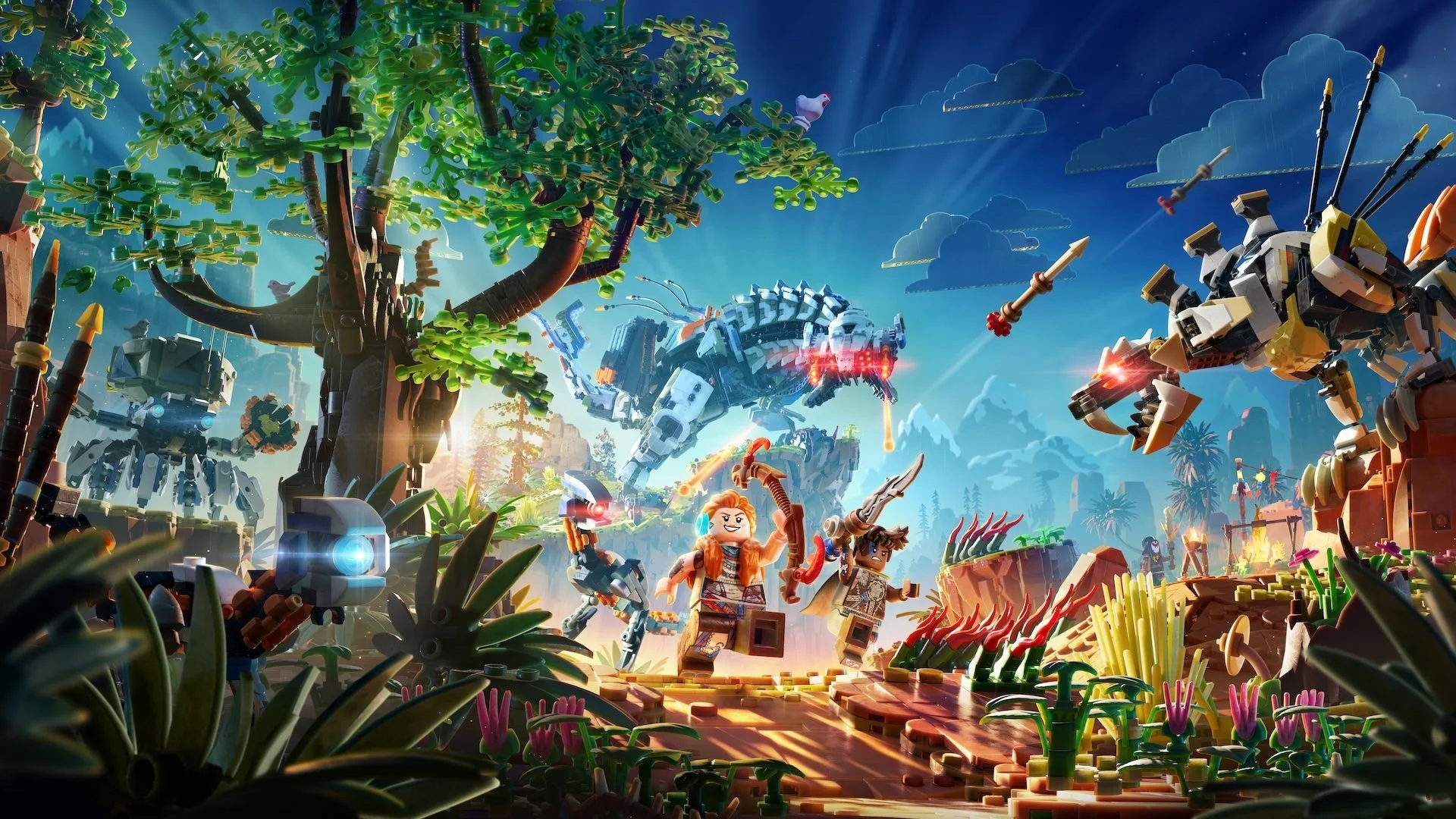 Discover how the world of Lego Horizon Adventures was built with
